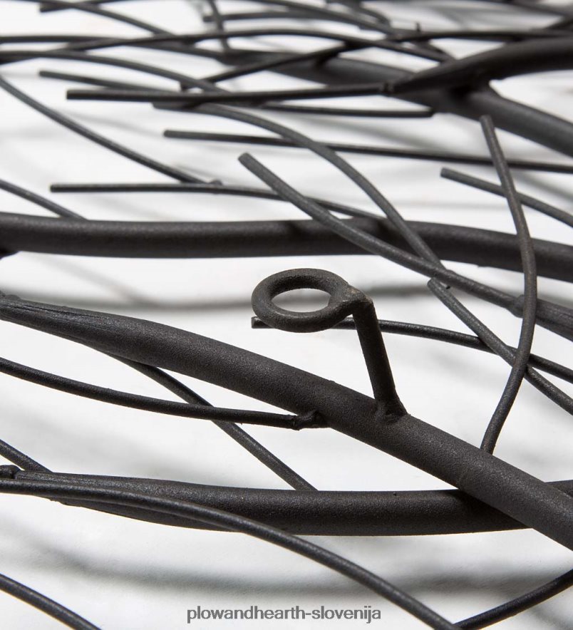 kovinska in naravna vinska trta sedem zimskih dreves na steni Plow & Hearth 2V46082158 sezonsko in darila