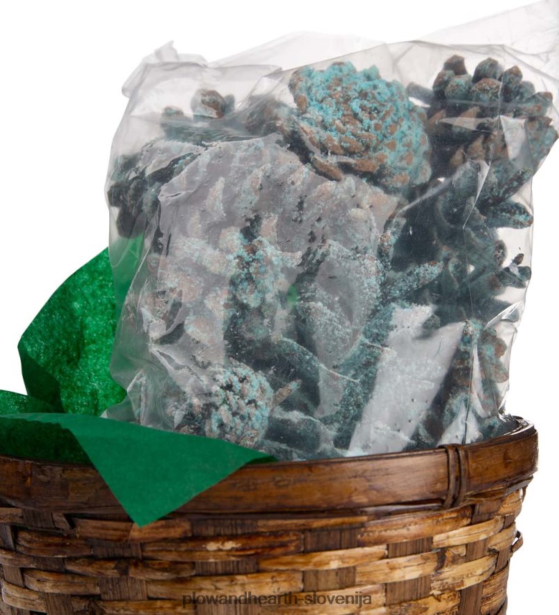 barvni stožci za kamin, ki spreminjajo barvo Plow & Hearth 2V46082708 sezonsko in darila