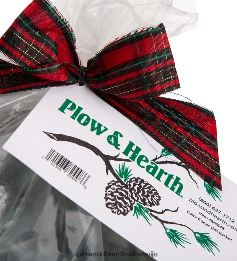 barvni stožci za kamin, ki spreminjajo barvo Plow & Hearth 2V46082708 sezonsko in darila