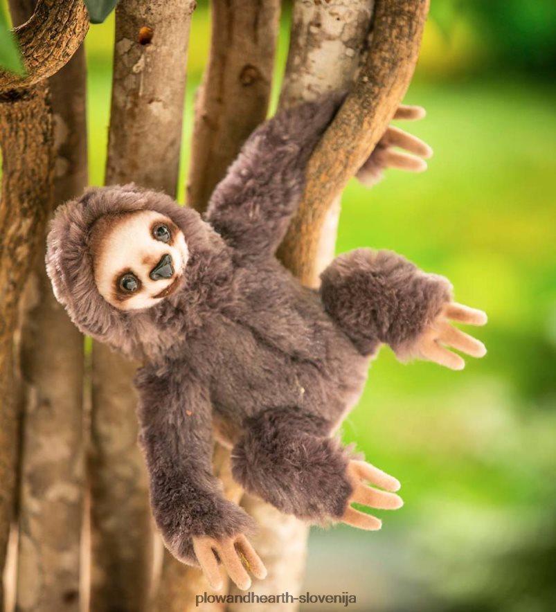 8 plišastih lenivcev Plow & Hearth 2V46083106 sezonsko in darila