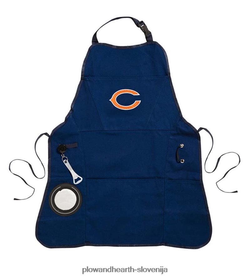 Deluxe bombažno platno NFL Team Pride predpasnik za žar/kuho - chicago bears Plow & Hearth 2V46082988 sezonsko in darila