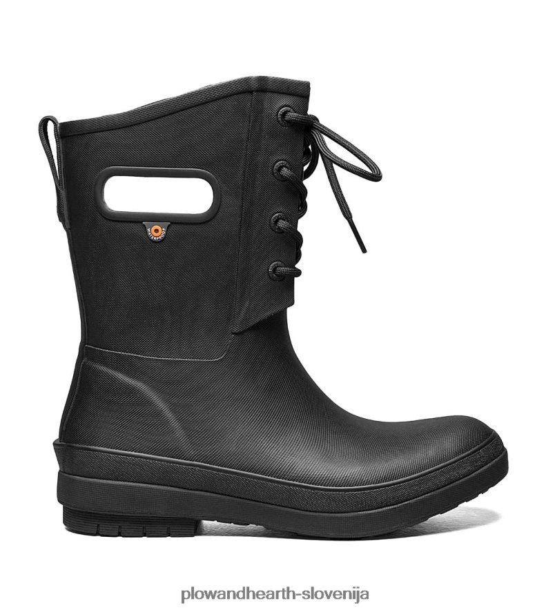 bogs amanda plush ii nepremočljivi dežni škornji na vezalke - črni - velikost 07 Plow & Hearth 2V46081075 sezonsko in darila