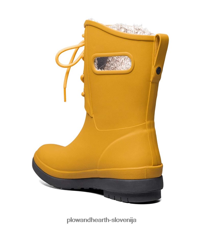 bogs amanda plush ii nepremočljivi dežni škornji na vezalke - črni - velikost 07 Plow & Hearth 2V46081075 sezonsko in darila