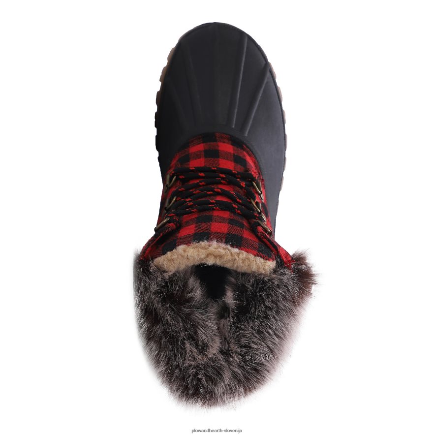 lamo ženski škornji brielle - povoščeni kostanj - vel.5 Plow & Hearth 2V46083040 sezonsko in darila