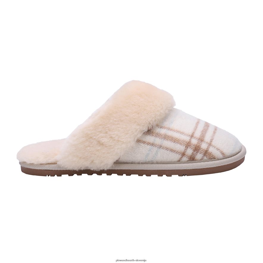 lamo ženski natikači iz semiša - povoščeno oglje - l Plow & Hearth 2V46083023 sezonsko in darila