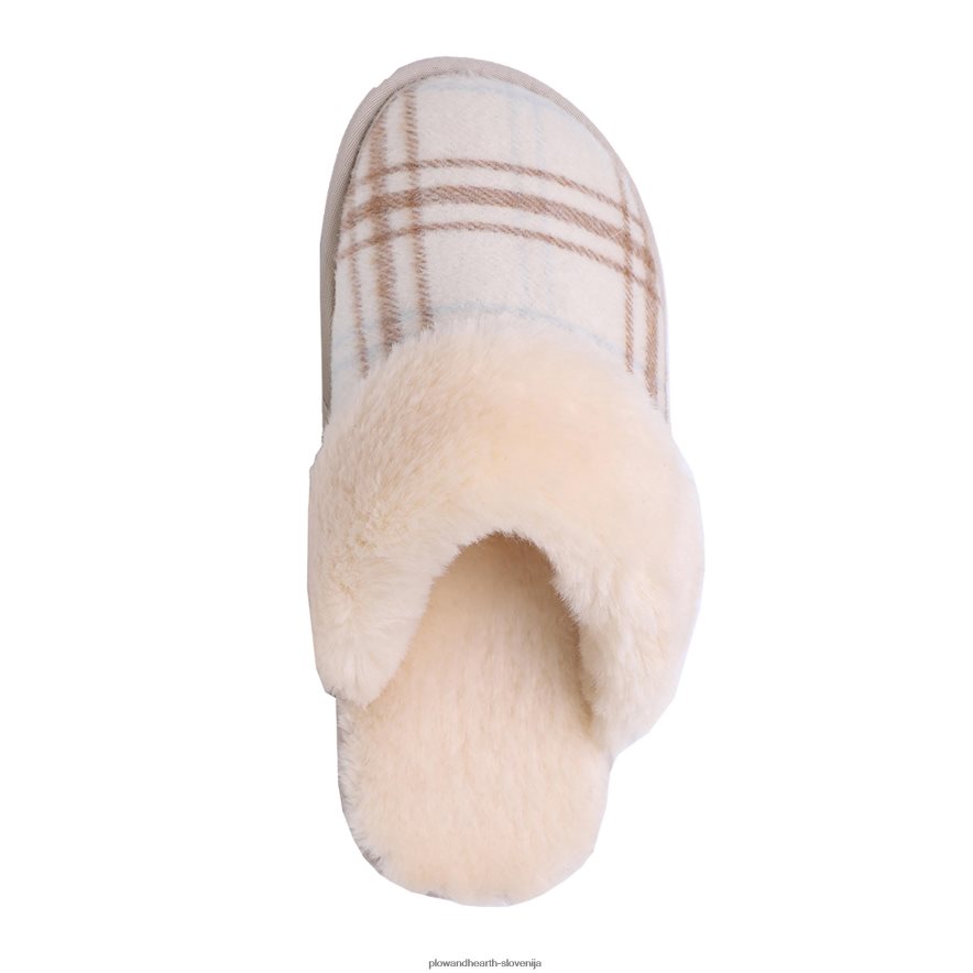 lamo ženski natikači iz semiša - povoščeno oglje - l Plow & Hearth 2V46083023 sezonsko in darila