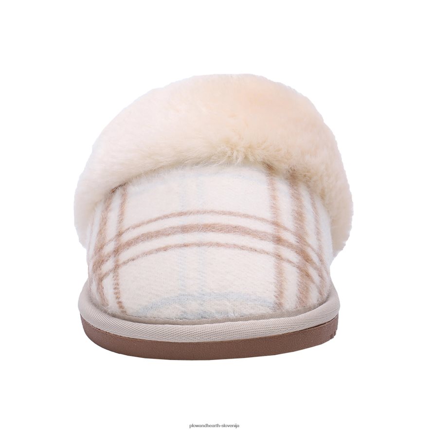 lamo ženski natikači iz semiša - povoščeno oglje - l Plow & Hearth 2V46083023 sezonsko in darila