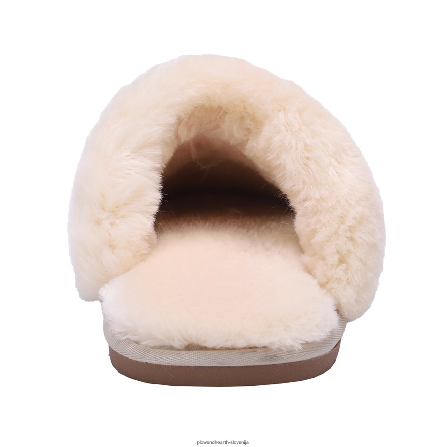 lamo ženski natikači iz semiša - povoščeno oglje - l Plow & Hearth 2V46083023 sezonsko in darila