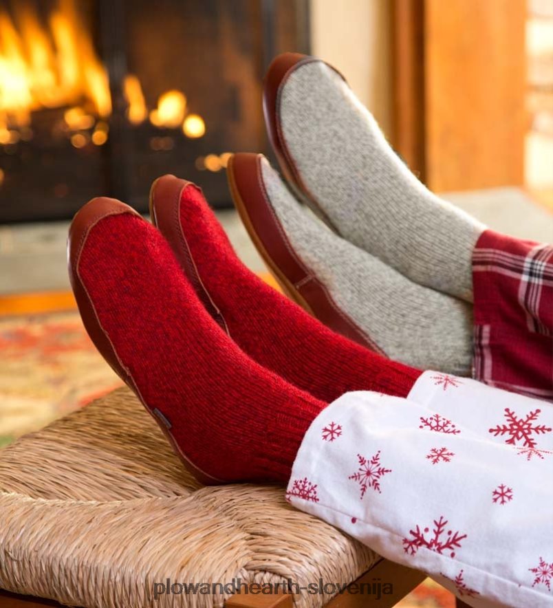 originalna nogavica za natikače iz želoda - oglje - xx-majhna Plow & Hearth 2V46083066 sezonsko in darila